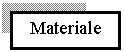 Text Box: Materiale

