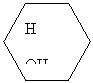Hexagon: H

OH   H
