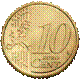Face commune de la pièce de 10 centimes d'euro