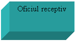 Text Box: Oficiul receptiv

