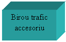 Text Box: Birou trafic accesoriu